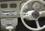 Nice old fashioned speedometer and rev counter