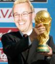 Clive lifts the World Cup!